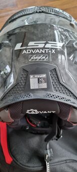 Helma na moto LS2 ADVANT X carbon XL - 3