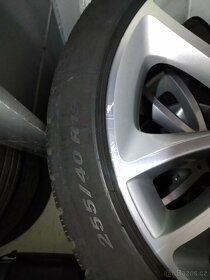 Bmw alu hliníkové kola 19 zimní pneu 255/40/19 - 3