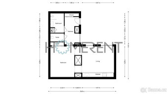 Stylový byt s předzahrádkou v srdci Karlína – po rekonstrukc - 3