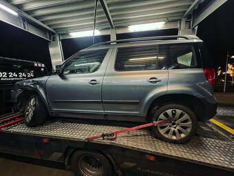 Vůz na náhradní díly Škoda Yeti 5L r.v. 2011 CFHC LNM LF8L - 3