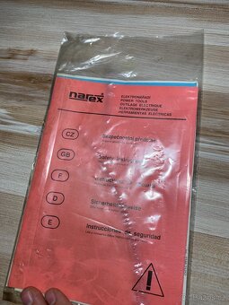 NOVÁ bruska NAREX EBO 10 – Československo - 3