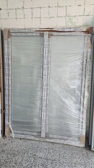 Balkonové dveře PVC - 1600x2100 mm - NOVÉ - 2KS - 3