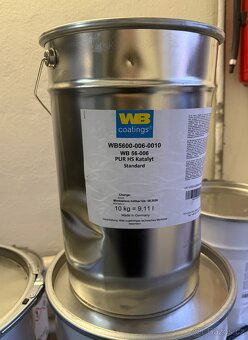 Průmyslová kvalitní barva RAL vč TUŽIDLA - po 25kg - 3
