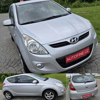 HYUNDAI i 20 1,3 16v KLIMATIZACE, ALU KOLA ROK VÝROBY 2009 - 3