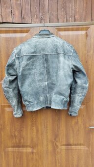 Výroční kožená moto bunda k 10 letům založení Bikers Crown - 3