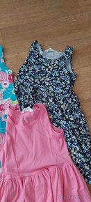 5x letní dívčí šaty vel. 134/140, zn. H&M - 3