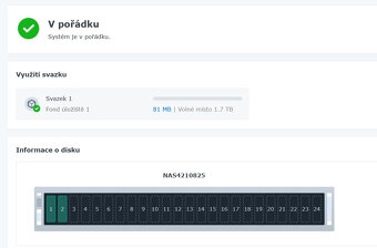 Prodám stavěný NAS pro více disků - 3