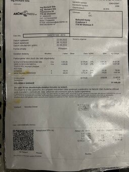 Alu kola Brock 19” 5x112 zánovní, pneu 235/55/19 + senzory - 3