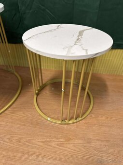 Moderní set 2 konferenčních stolků - 3