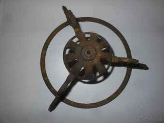 Petrolejový lustr - kovové okruží - 3