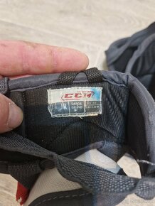 lokty CCM Vector 04 junior velikost L - 3