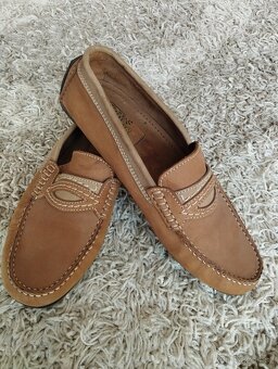 Pánské kožené mokasíny vel.43 - 3