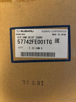 Subaru Impreza 2003 -2005 spoiler nárazníku - 3