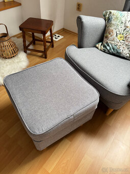 Křeslo s taburetem - 3