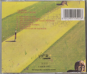 CD Genesis: Nursery Cryme - 3