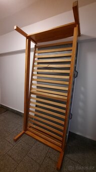 644 - Rám postele s matrací a roštem - 3
