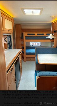 Karavan Hymer eriba swing 525A, palandy - 3