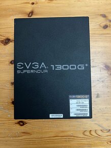 EVGA SuperNOVA 1300 G+ 1300W 80 PLUS Gold,kompletní,Záruka - 3