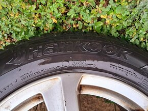 4x original. Alu disky Audi + zimni gumy Hankook - 3