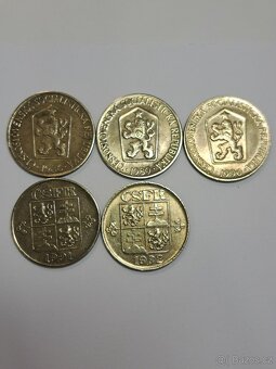 Mince 1 koruna kčs - 3