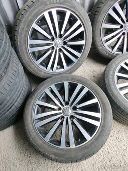 5ks alu disky orig. VW 5x112 R17 - 3