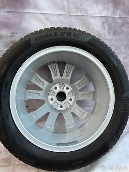 Originální ALU VW Caddy 5x112 215/55/17 - 3