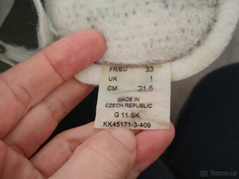 Dívčí brusle Botas Peggy velikost 33 - 3