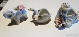 Porcelánové labutě, slon - 3