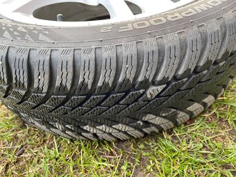 Alu kola Audi r17 5x112 + zimní pneu 205/50 - 3