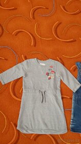 Dívčí tunika a šaty vel.122/128 - 3