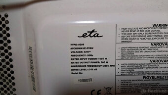 Mikrovlnná trouba ETA 0209 90000 Morelo - 3