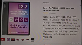 Tablet Lenovo P12 - 3