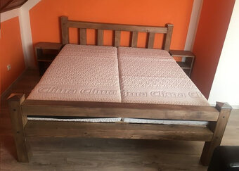 Nová trámová postel 180x200 Rustik Magna - 3