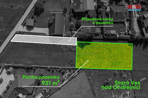 Prodej pozemku k bydlení, 1142 m², Stará Ves nad Ondřejnicí - 3