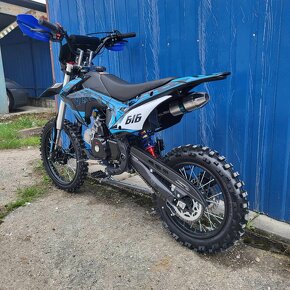 Pitbike XTR616 125cc 4t 17/14 E-START modrý - 3