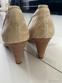 Kožené boty na podpatku - 3