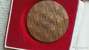 Bronzová Plaketa KLEMENT GOTTWALD 1896 - 1953 - 3