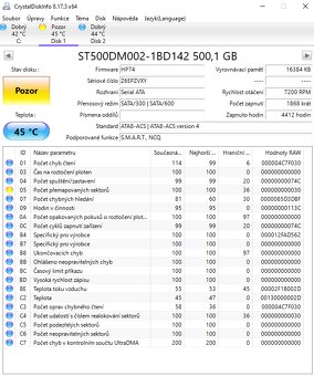 Seagate BarraCuda 500GB 7,2K 16MB SATA III 3,5' 1BD142 - 3