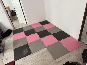ONE FITNESS MP10 růžová-šedá - 3