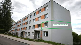 Prodej bytu 2+1 s lodžií , ca 56 m2, s lodžií v Liberci. - 3