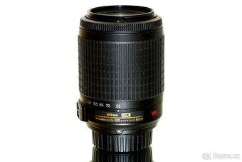NIKON AF-S 55-200mm VR + UV filtr NEPOUŽÍVANÝ - 3