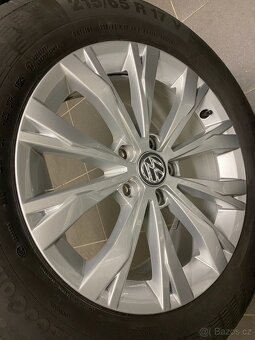 ORIGINAL ALU KOLA VW TIGUAN II "MONTANA" 215/65/17 - 3