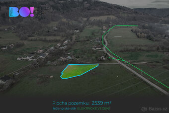 Prodej stavebního pozemku, 2 539 m², Třinec - Guty - 3