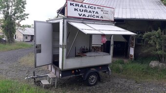 Pojízdná prodejna přívěsný vozík do 750kg - 3