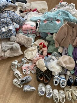 Dívčí oblečení pro miminko set 50,56,62,68,Mayoral, Zara - 3