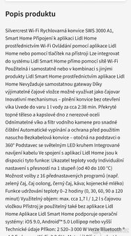 Smart rychlovarná konvice - 3
