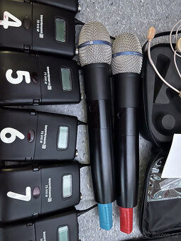 2x Beyerdynamic NE 914 Inkoustový rozbočovač antény ZAS 900 - 3