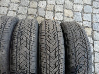 ZIMNÍ PNEU + DISKY PEUGEOT 14"TOYOTA14" 155/65R14 - 3