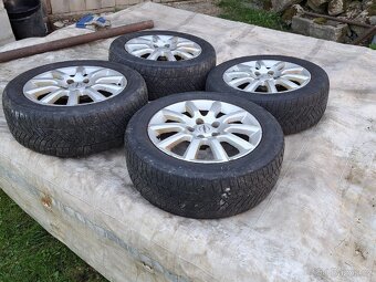 Alu kola Opel Astra ,Zafira 5x110 6,5x16 205/55r16 zimní - 3