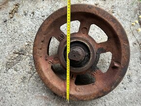 Litinové pojezdové kolo s náklonem 4ks - 3